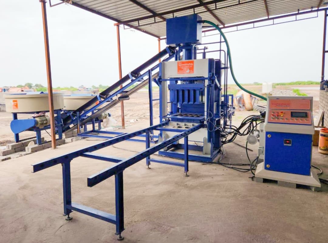 Fully Automatic Fly Ash Brick & Block Machine - High-capacity automatic machine for fly ash bricks, solid blocks, and paver blocks with multiple KVT options.